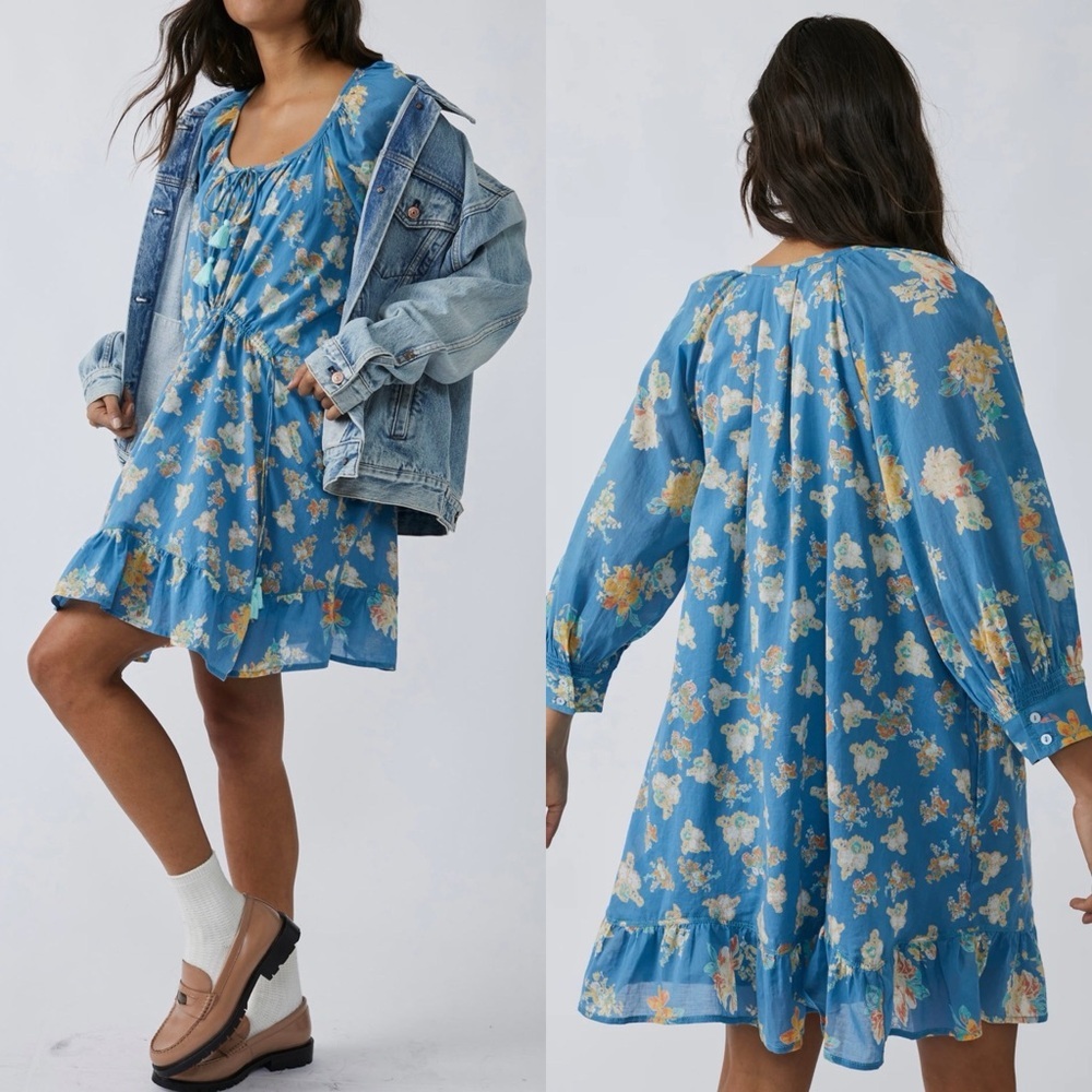 Free People / Camella Mini River Combo Tunic Dress - Picture 2 of 8